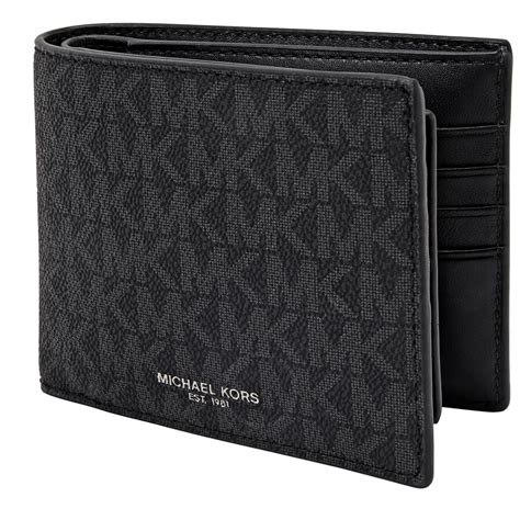 michael kors card holder mens|Michael Kors men's wallet outlet.